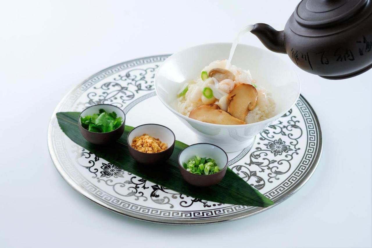 Hong Kong Skycity Marriott Hotel Eksteriør billede A plate of dim sum