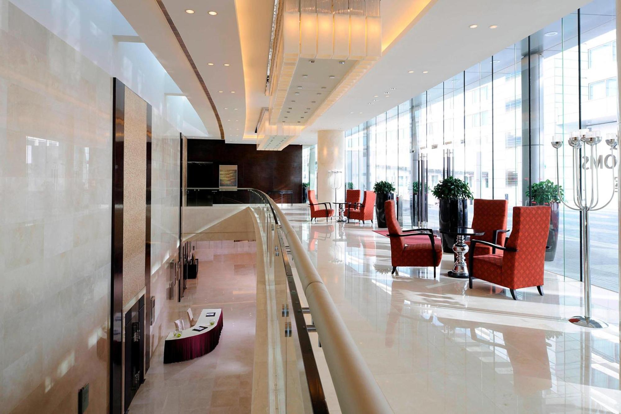 Hong Kong Skycity Marriott Hotel Eksteriør billede Lobby